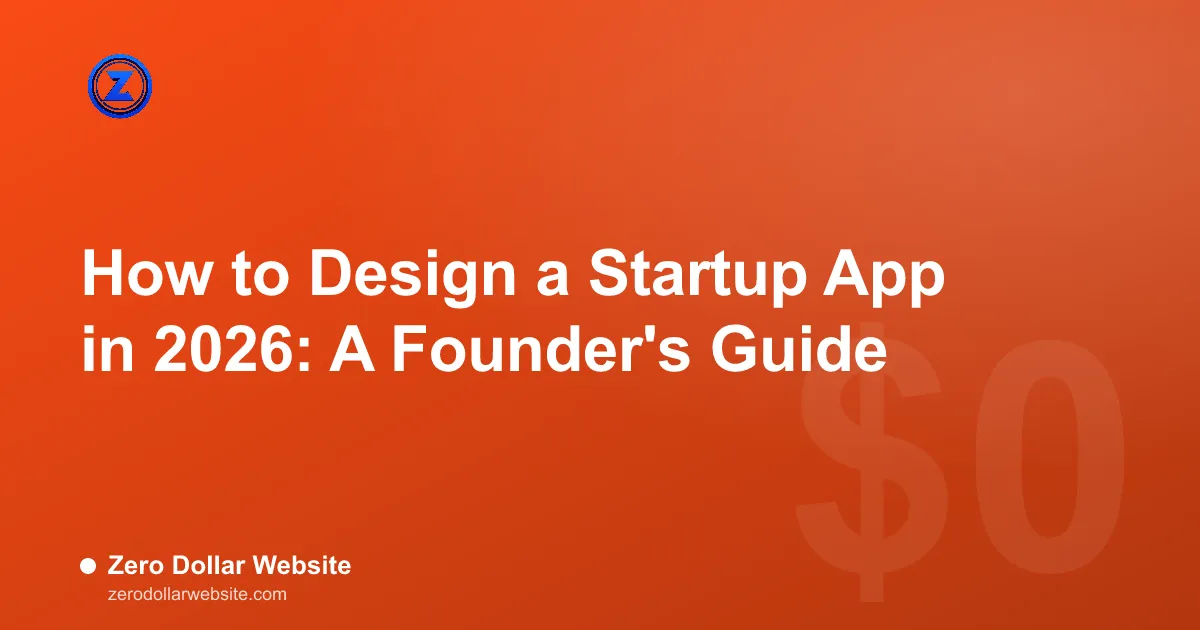 Read: How to Design a Startup App in 2026: A Founder's Guide Founder reviewing an app prototype on a laptop with user flow sketches on the wall