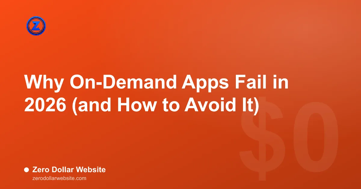Read: Why On-Demand Apps Fail in 2026 (and How to Avoid It) Founder reviewing unit economics and retention charts for an on-demand app on a laptop
