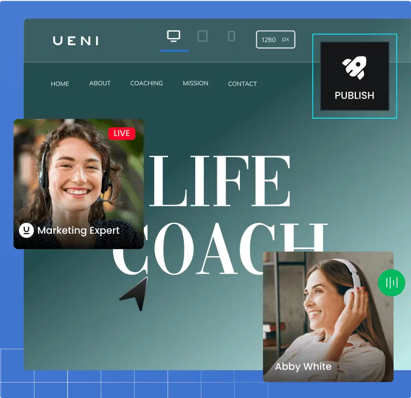 1-to-1 call before website launch