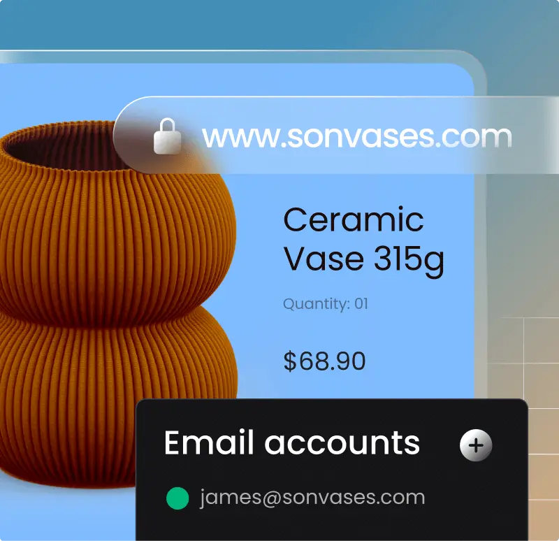 Custom domain name &professional email
