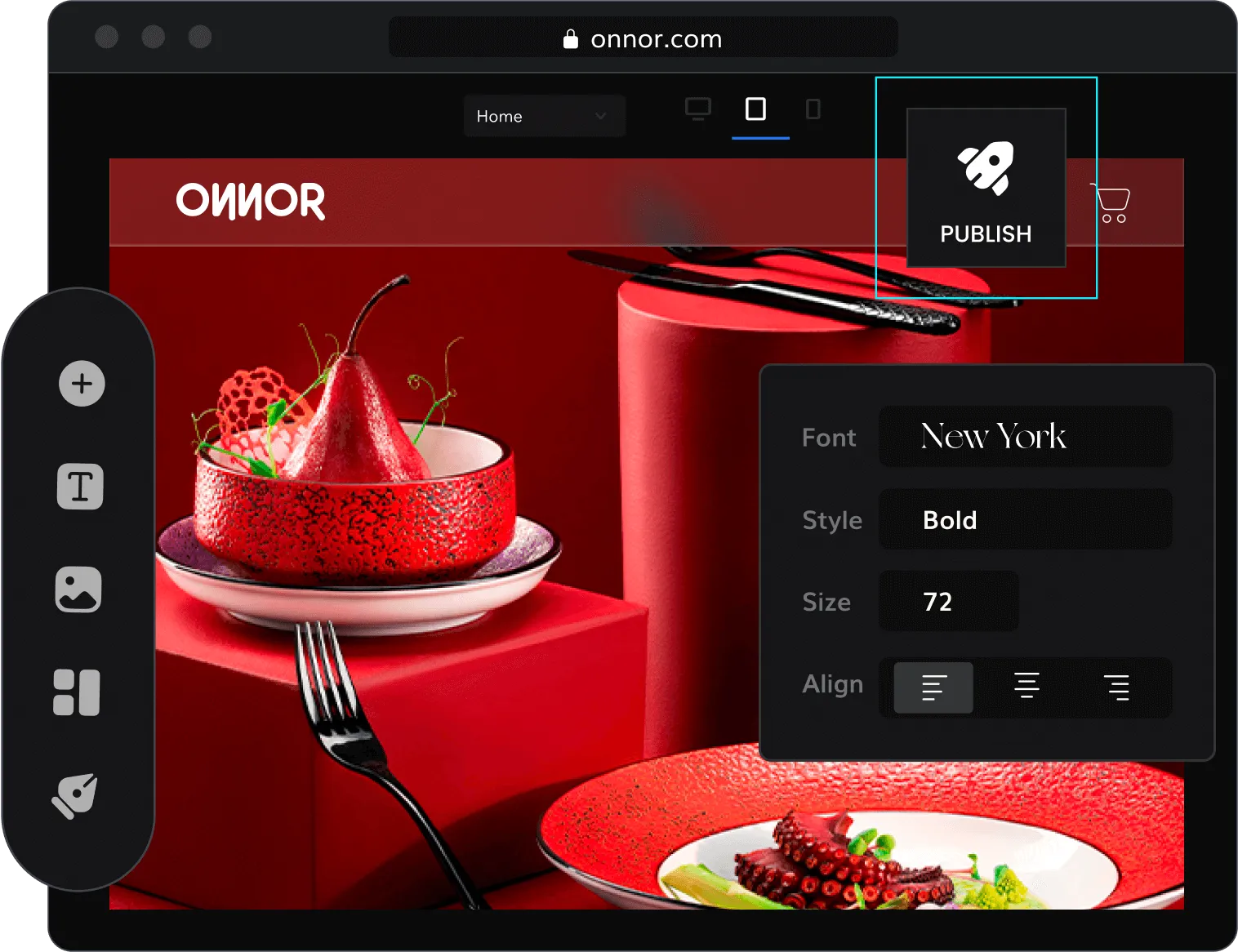 Zero Dollar Website easy to use editor