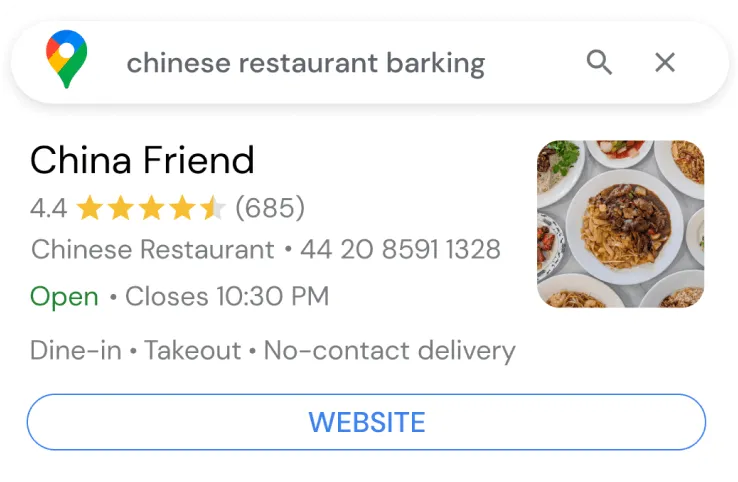 China Friend ranks #1 on Google