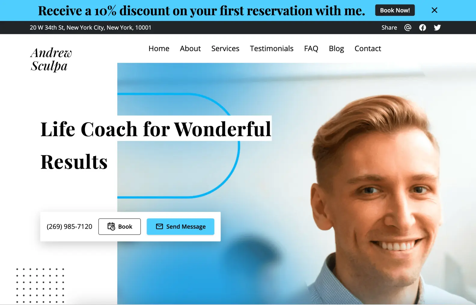 Website examples by Zero Dollar Website