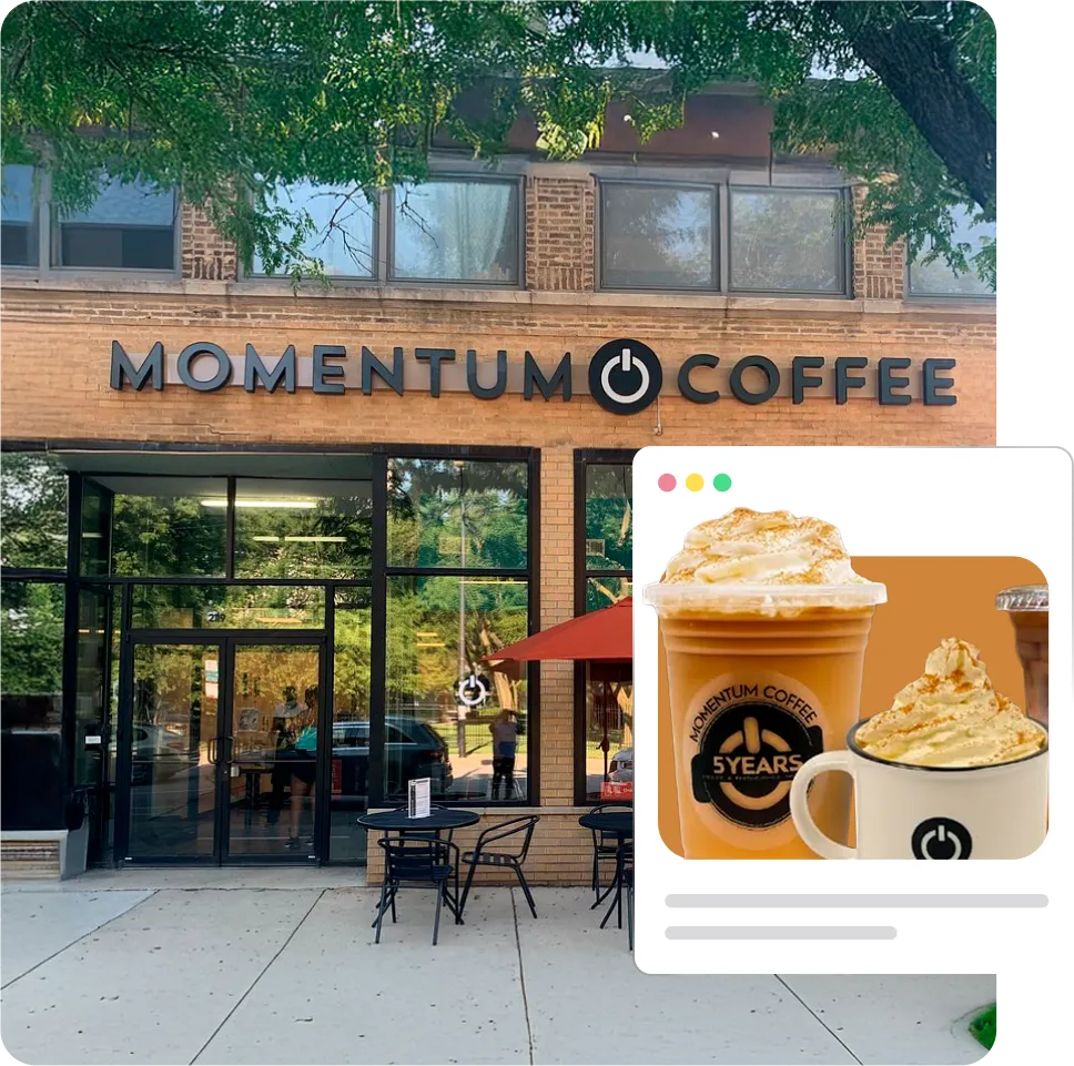 Momentum Coffee results